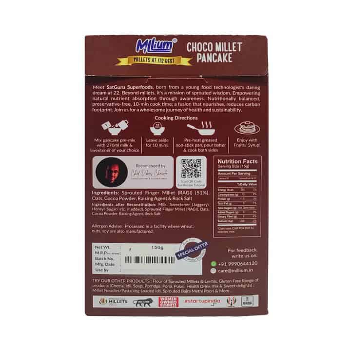 Choco Millet Pancake - Image 3