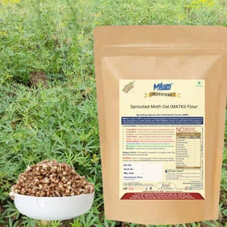 Sprouted Moth Dal flour