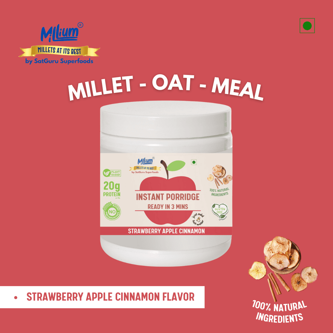 Millet-Oat-Meal (Apple Instant Porridge)